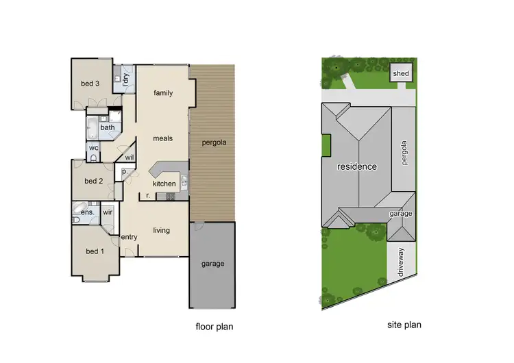 Floorplan of Homely house listing, 23 Gilmore Crescent, Lynbrook VIC 3975