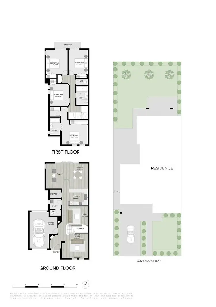 Floorplan of Homely house listing, 27 Governors Way, Oatlands NSW 2117