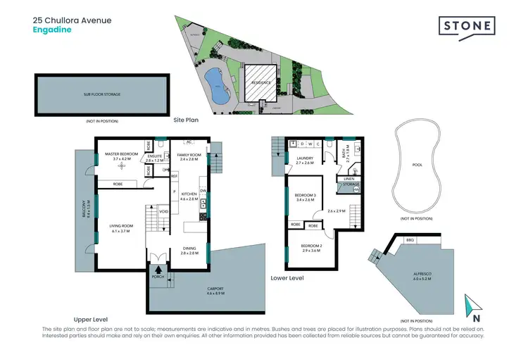 Floorplan of Homely house listing, 25 Chullora Crescent, Engadine NSW 2233