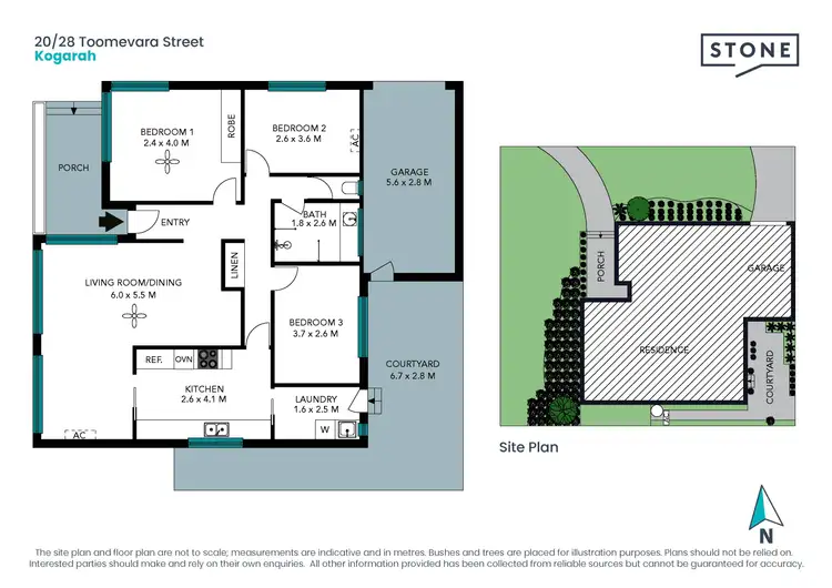 Floorplan of Homely villa listing, 20/28 Toomevara Street, Kogarah NSW 2217