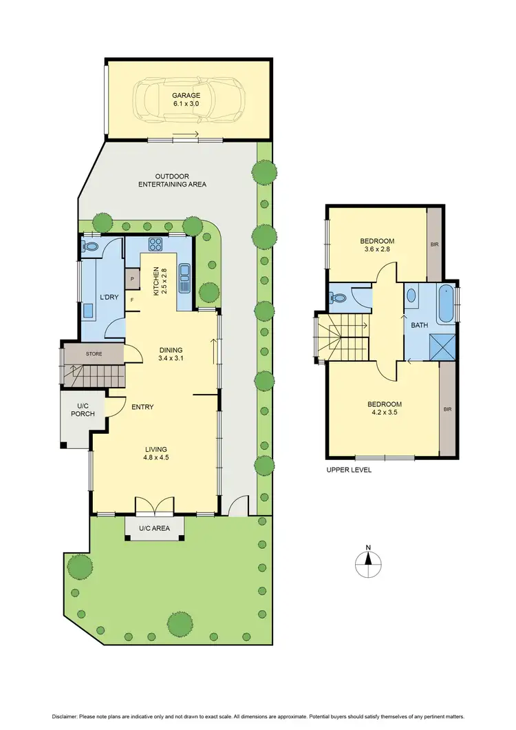 Floorplan of Homely unit listing, 6/10 Callander Road, Pascoe Vale VIC 3044