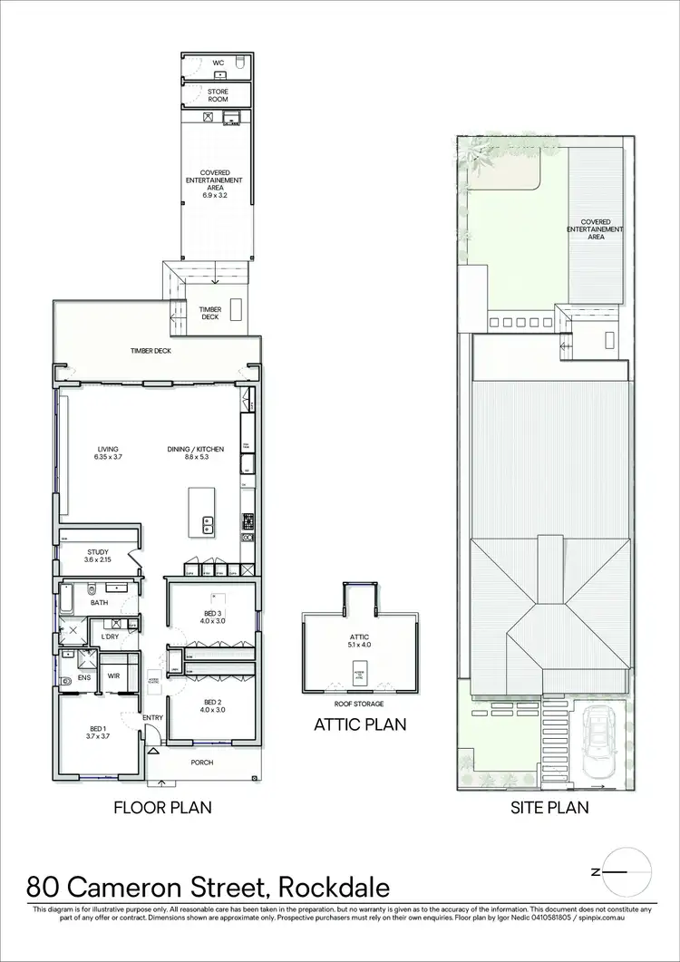 Floorplan of Homely house listing, 80 Cameron Street, Rockdale NSW 2216