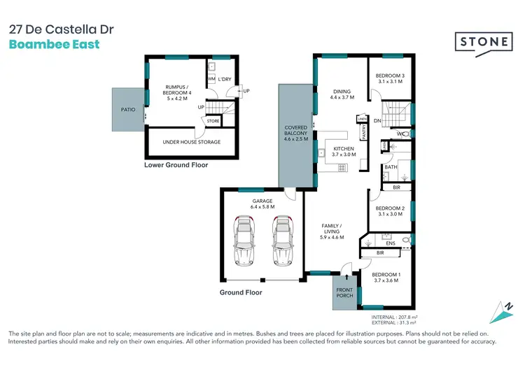 Floorplan of Homely house listing, 27 De Castella Drive, Boambee East NSW 2452
