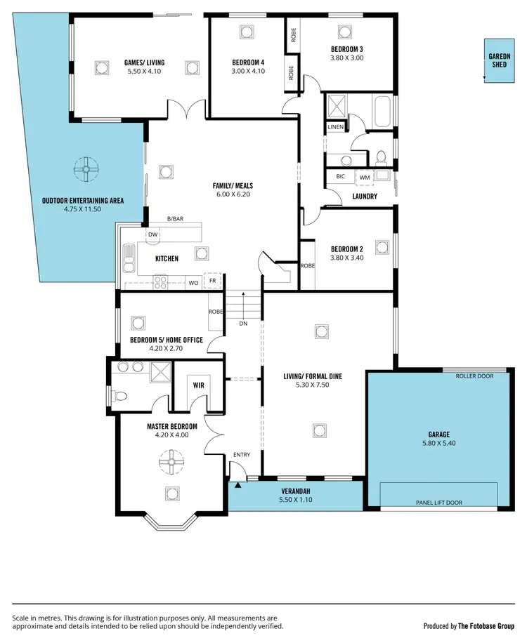Floorplan of Homely house listing, 3 Portsea Drive, Seaford Rise SA 5169