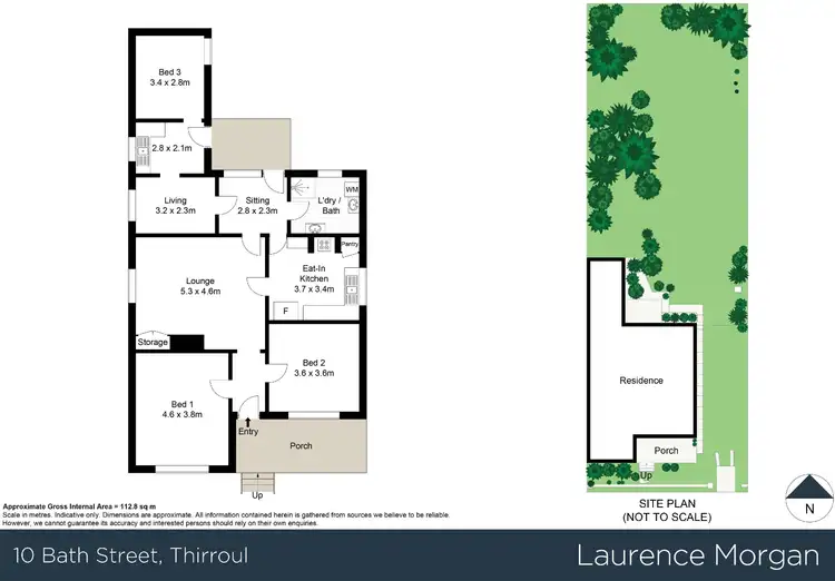 Floorplan of Homely house listing, 10 Bath Street, Thirroul NSW 2515