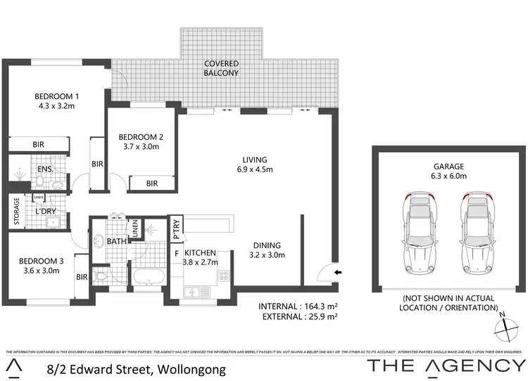 Floorplan of Homely apartment listing, 8/2 Edward Street, Wollongong NSW 2500