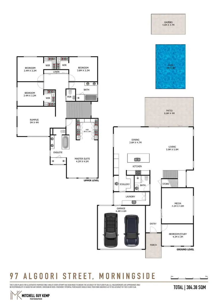 Floorplan of Homely house listing, 97 Algoori Street, Morningside QLD 4170