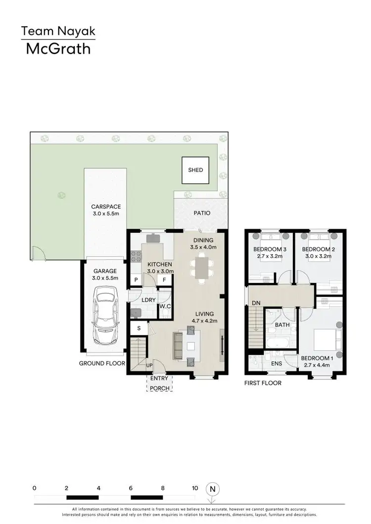 Floorplan of Homely townhouse listing, 8/31-33 Tungarra Road, Girraween NSW 2145