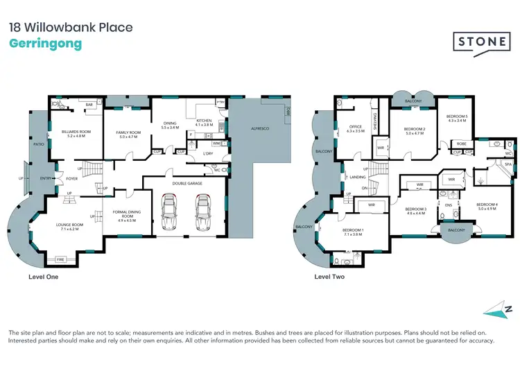 Floorplan of Homely house listing, 18 Willowbank Place, Gerringong NSW 2534