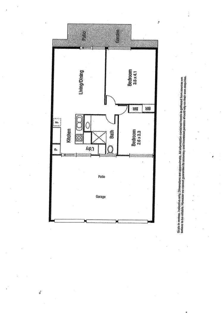 Floorplan of Homely unit listing, 13/354-356 Ross River Road, Cranbrook QLD 4814