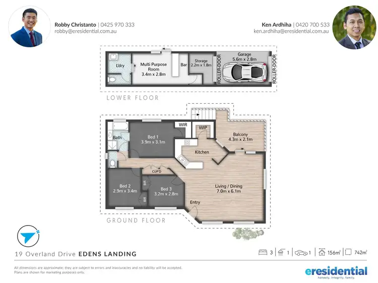 Floorplan of Homely house listing, 19 Overland Drive, Edens Landing QLD 4207