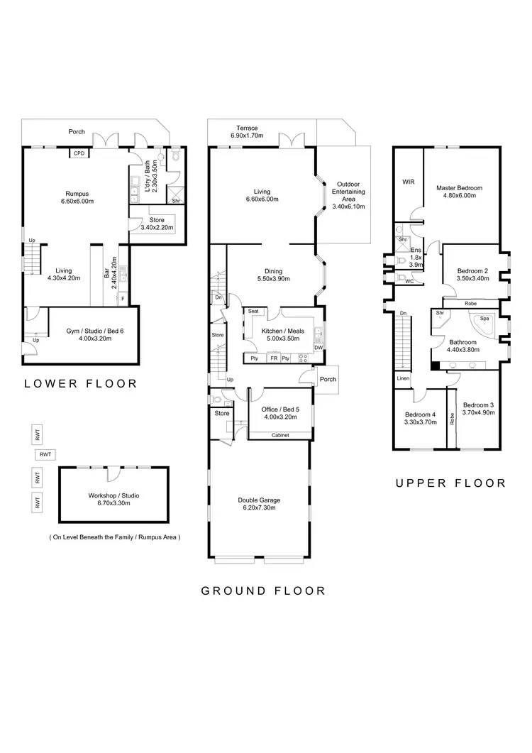 Floorplan of Homely house listing, 13A Lascelles Avenue, Beaumont SA 5066