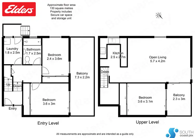 Floorplan of Homely unit listing, 9/212 Beach Road, Batehaven NSW 2536