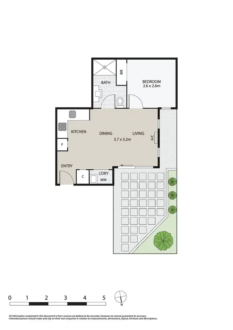 Floorplan of Homely apartment listing, G01/90 Wellington Road, Clayton VIC 3168