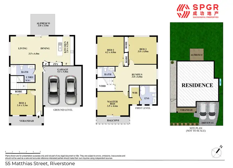 Floorplan of Homely house listing, 55 Matthias Street, Riverstone NSW 2765