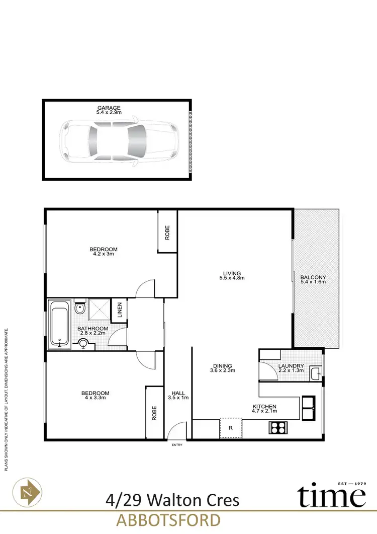 Floorplan of Homely apartment listing, 4/29 Walton Crescent, Abbotsford NSW 2046