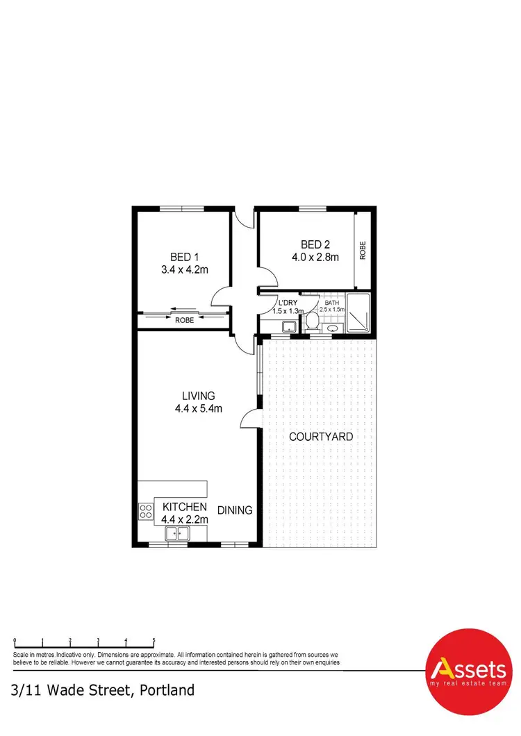 Floorplan of Homely unit listing, 3/11 Wade Street, Portland VIC 3305