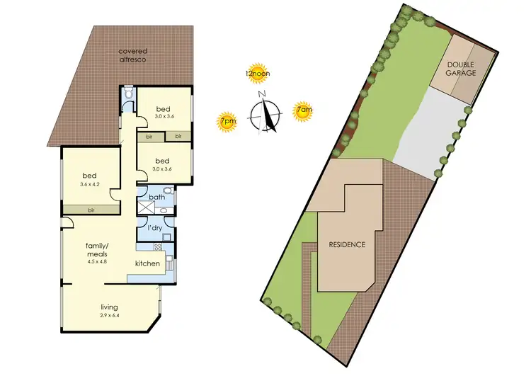 Floorplan of Homely house listing, 176 Cranbourne Road, Frankston VIC 3199