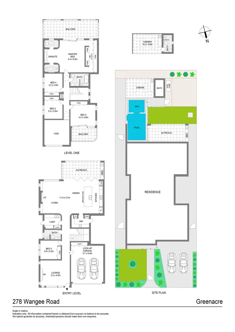 Floorplan of Homely house listing, 278 Wangee Road, Greenacre NSW 2190