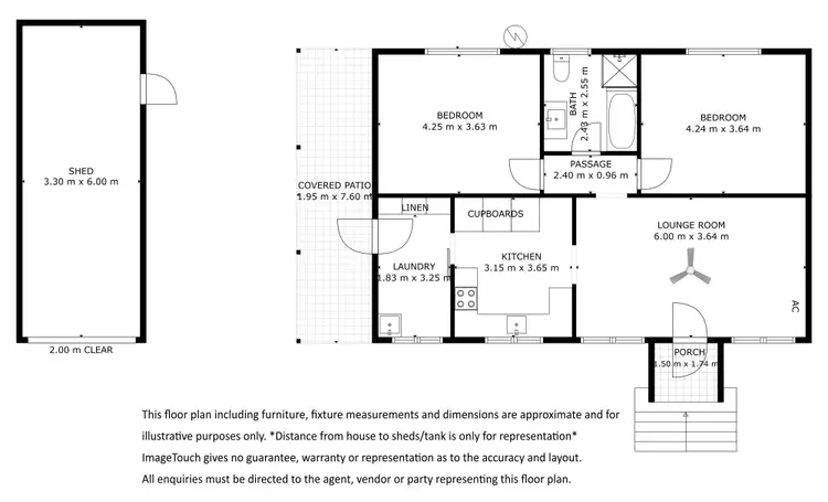 Floorplan of Homely house listing, 1/52 Normandy Place, Port Lincoln SA 5606