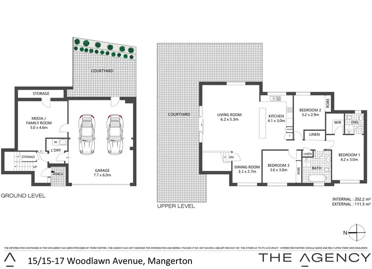 Floorplan of Homely townhouse listing, 15/15-17 Woodlawn Avenue, Mangerton NSW 2500