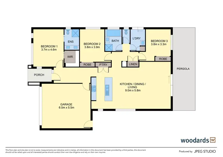 Floorplan of Homely house listing, 12 Aviation Drive, Diggers Rest VIC 3427