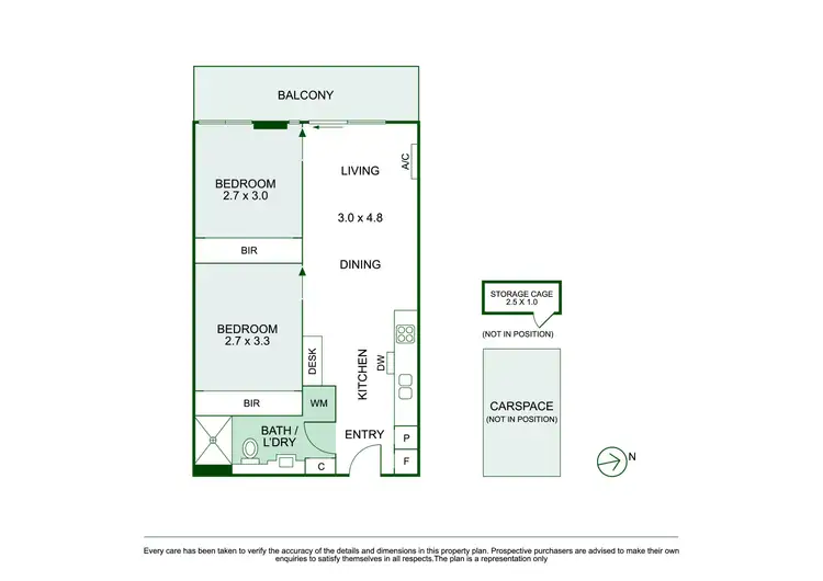 Floorplan of Homely apartment listing, 703/15 Clifton Street, Prahran VIC 3181