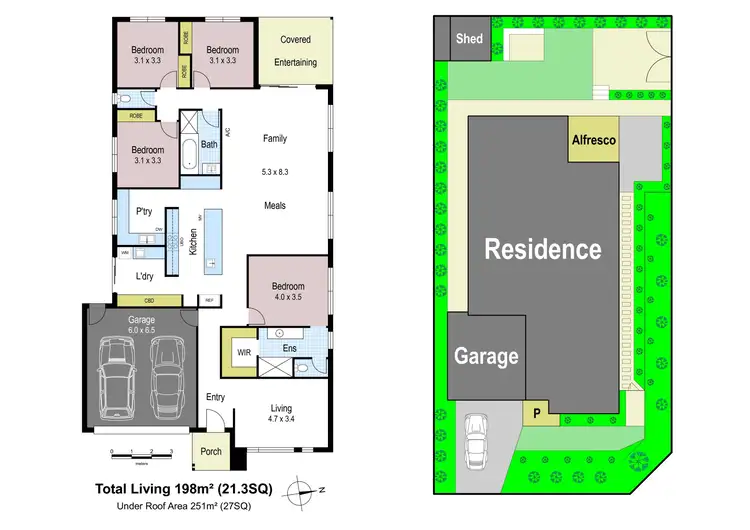 Floorplan of Homely house listing, 19 Kurrajong Road, Warragul VIC 3820