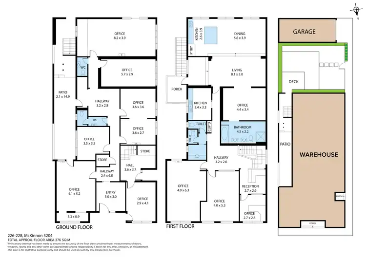 Floorplan of Homely house listing, 226-228 McKinnon Road, Mckinnon VIC 3204