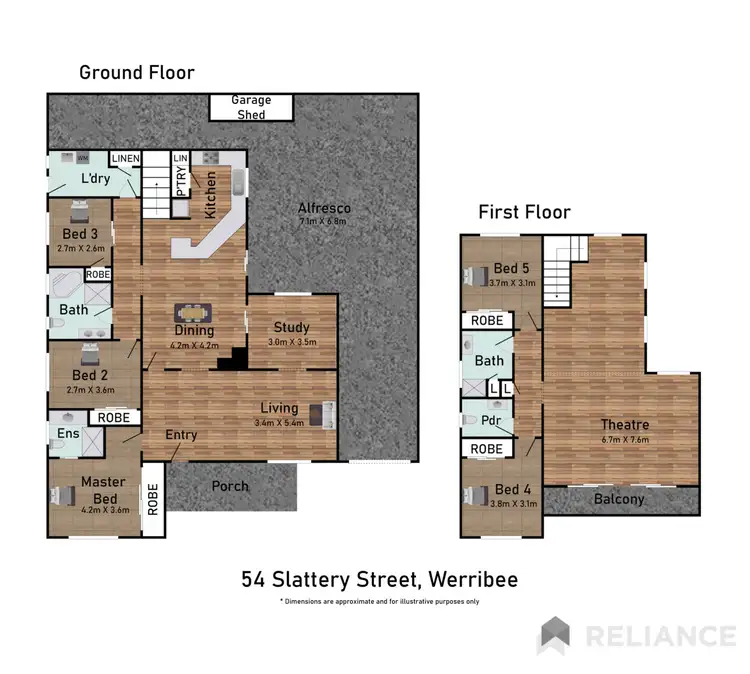 Floorplan of Homely house listing, 54 Slattery Street, Werribee VIC 3030