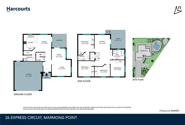 Floorplan of Homely house listing, 26 Express Circuit, Marmong Point NSW 2284