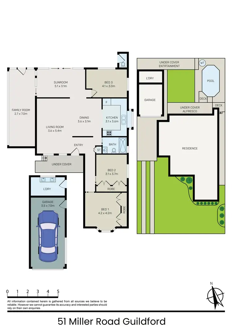 Floorplan of Homely house listing, 51 Miller Street, Granville NSW 2142