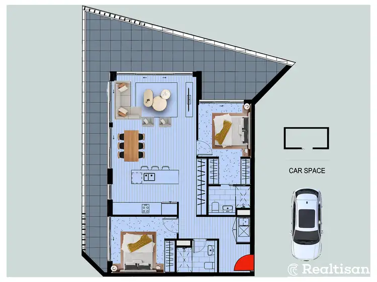 Floorplan of Homely apartment listing, 4 Hasluck Street, Rouse Hill NSW 2155