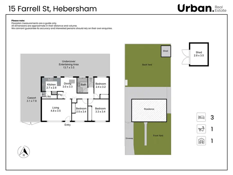 Floorplan of Homely house listing, 15 Farrell Street, Hebersham NSW 2770