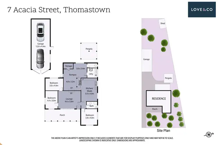 Floorplan of Homely house listing, 7 Acacia Street, Thomastown VIC 3074