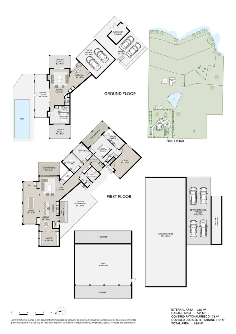 Floorplan of Homely house listing, 57 Perry Road, Image Flat QLD 4560