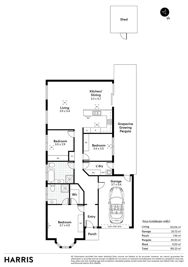 Floorplan of Homely house listing, 8 Kent Street, Hawthorn SA 5062