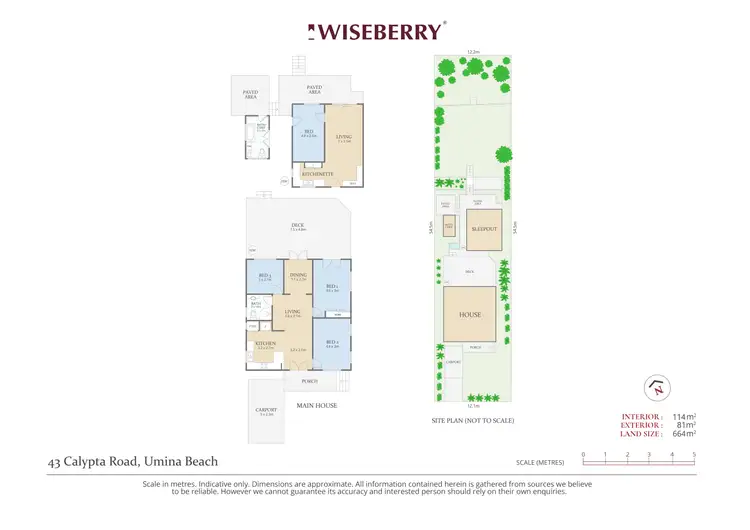 Floorplan of Homely house listing, 43 Calypta Road, Umina Beach NSW 2257