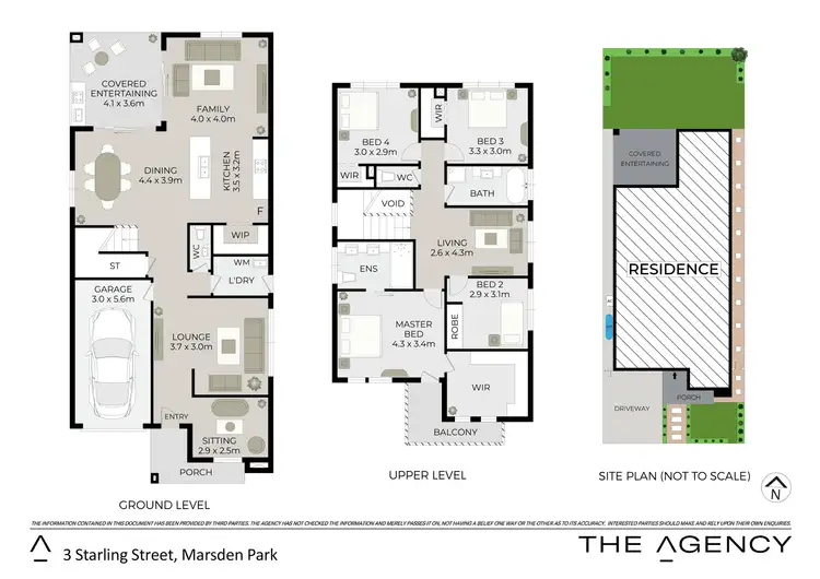 Floorplan of Homely house listing, 3 Starling Street, Marsden Park NSW 2765