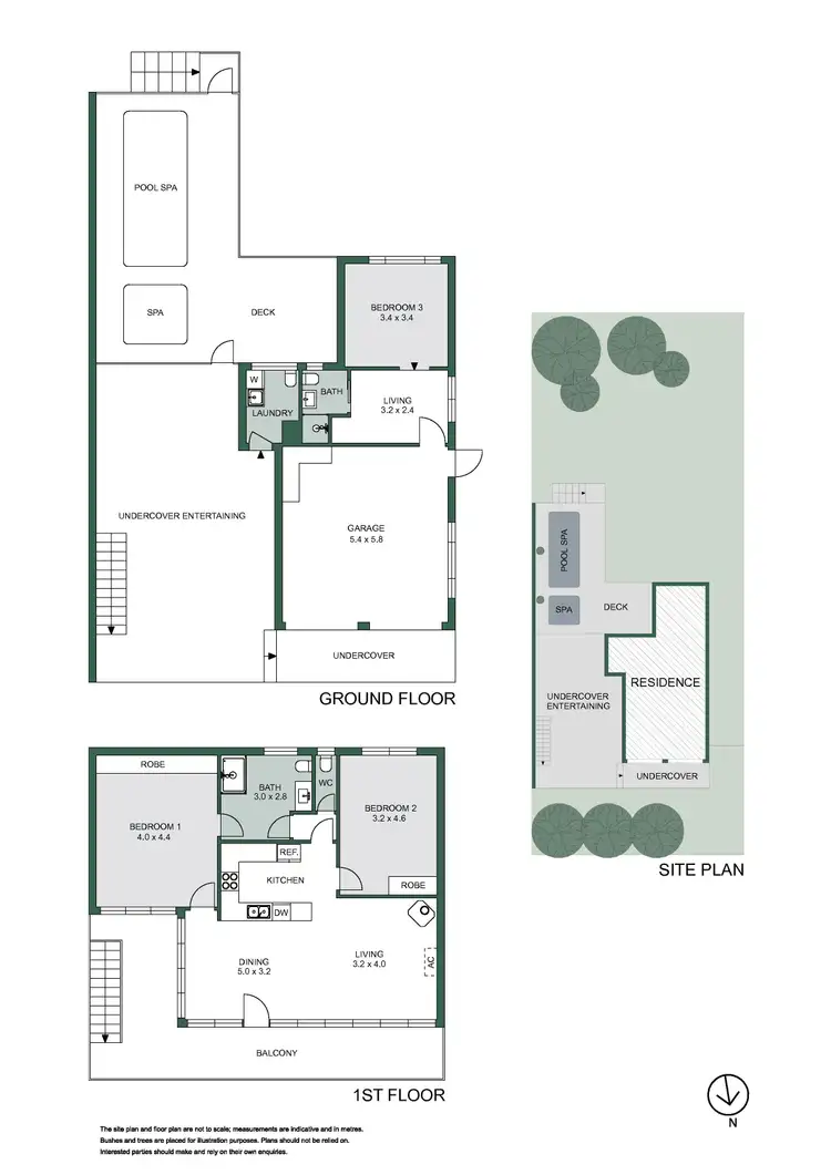 Floorplan of Homely house listing, 65 Toagara Street, Rye VIC 3941