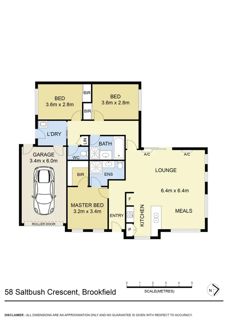 Floorplan of Homely house listing, 58 Saltbush Crescent, Brookfield VIC 3338
