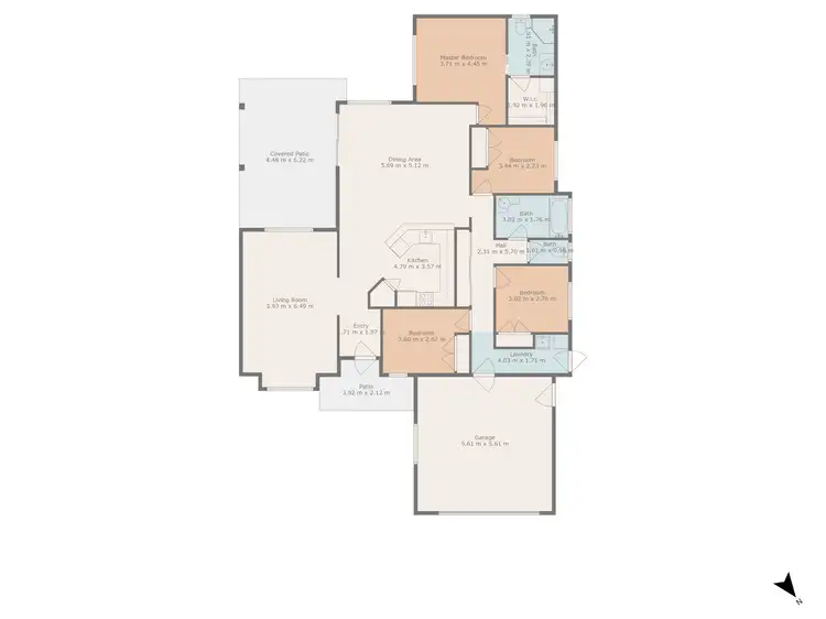 Floorplan of Homely house listing, 1 Callaghan Street, Emerald QLD 4720