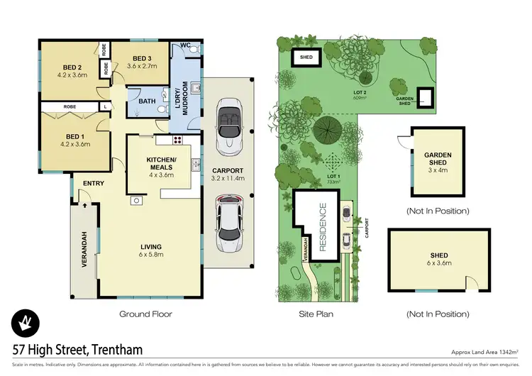 Floorplan of Homely house listing, 57 High Street, Trentham VIC 3458