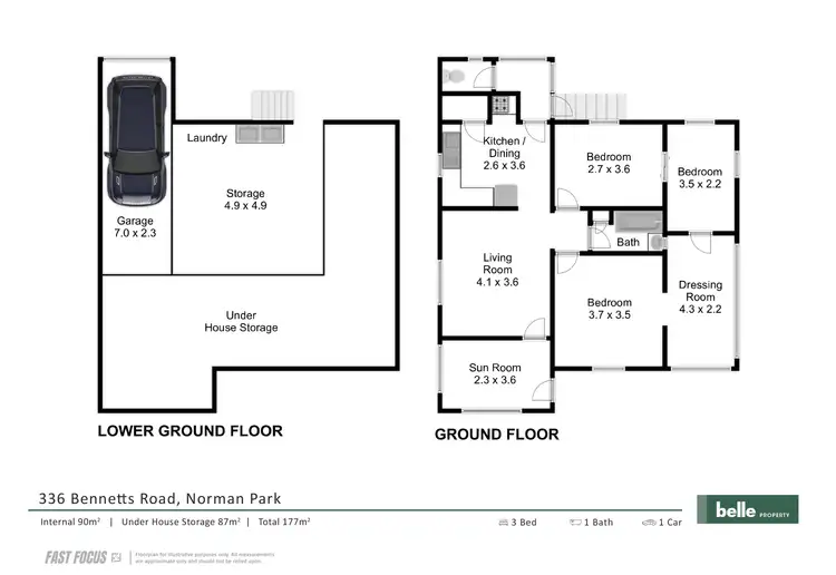 Floorplan of Homely house listing, 336 Bennetts Road, Norman Park QLD 4170