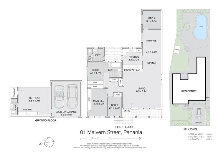 Floorplan of Homely house listing, 101 Malvern Street, Panania NSW 2213