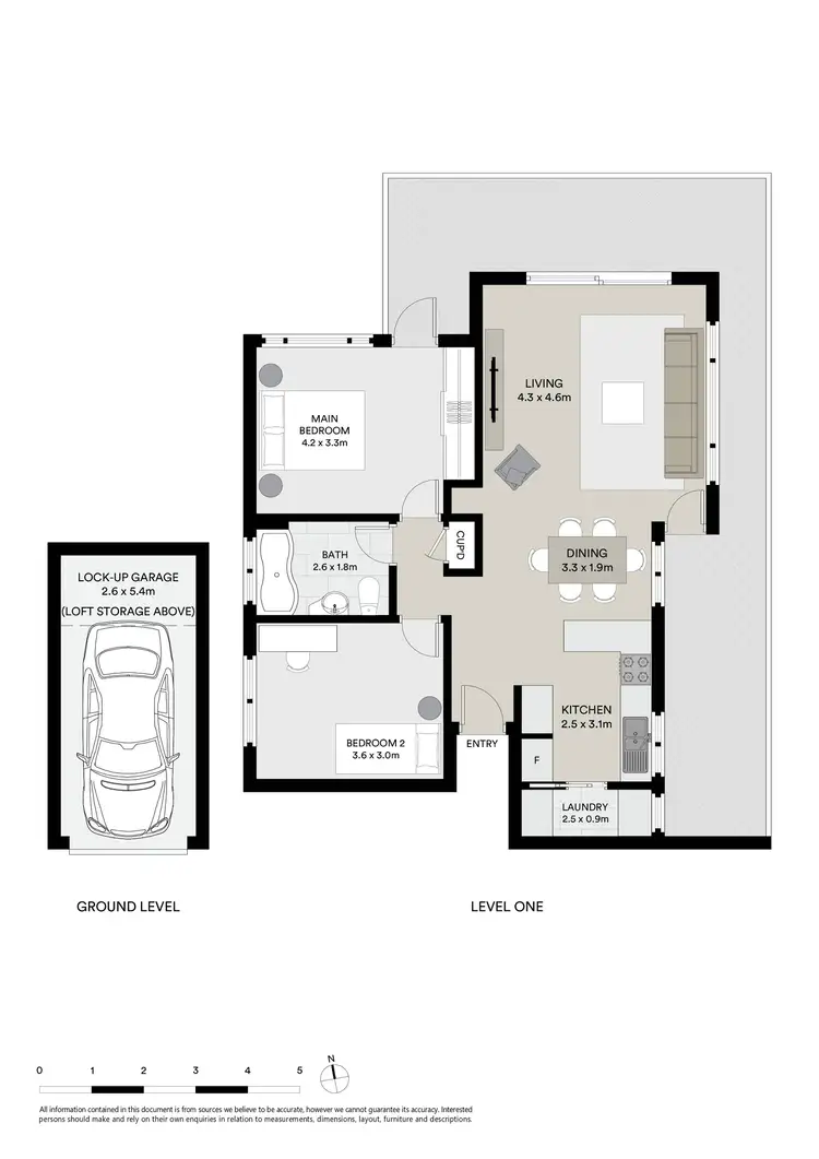 Floorplan of Homely unit listing, 7/44 The Crescent, Dee Why NSW 2099