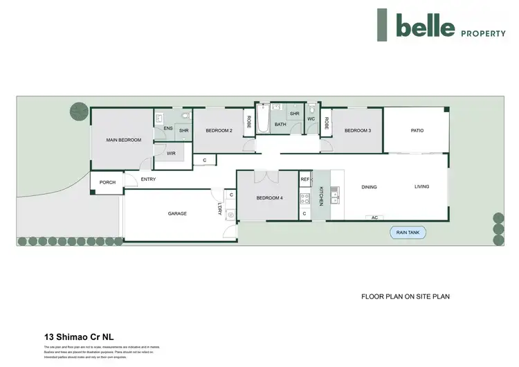 Floorplan of Homely house listing, 13 Shimao Crescent, North Lakes QLD 4509