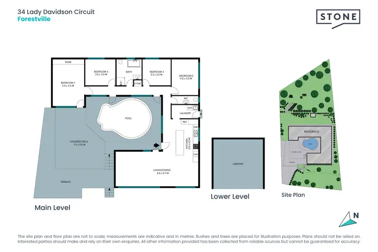 Floorplan of Homely house listing, 34 Lady Davidson Circuit, Forestville NSW 2087
