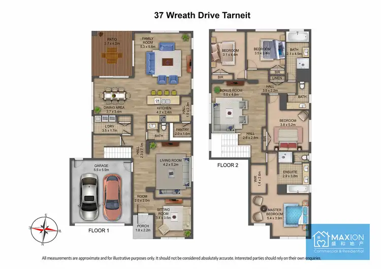 Floorplan of Homely house listing, 37 Wreath Drive, Tarneit VIC 3029