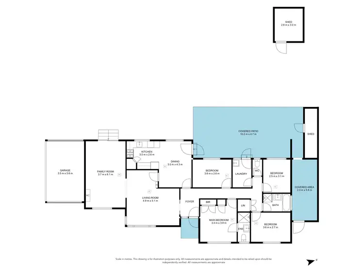 Floorplan of Homely house listing, 7 Cherub Street, Hallett Cove SA 5158